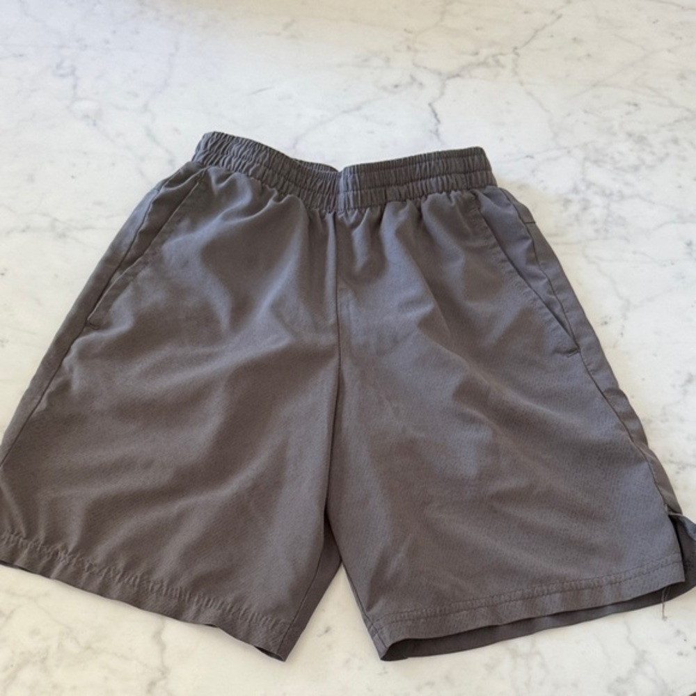 Champion Boys Athletic Shorts Size 6 Gray Performance Gym Active Kids